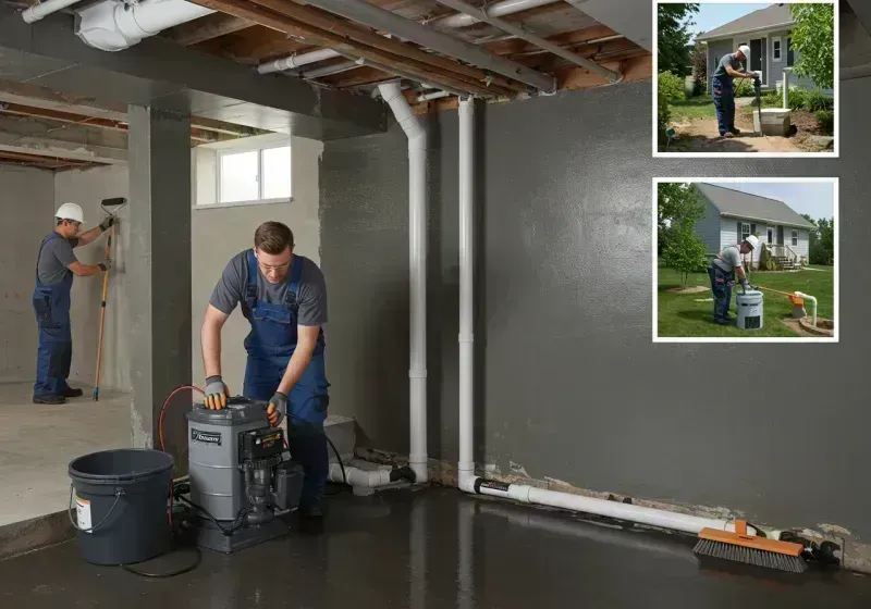 Basement Waterproofing and Flood Prevention process in Hinesburg, VT